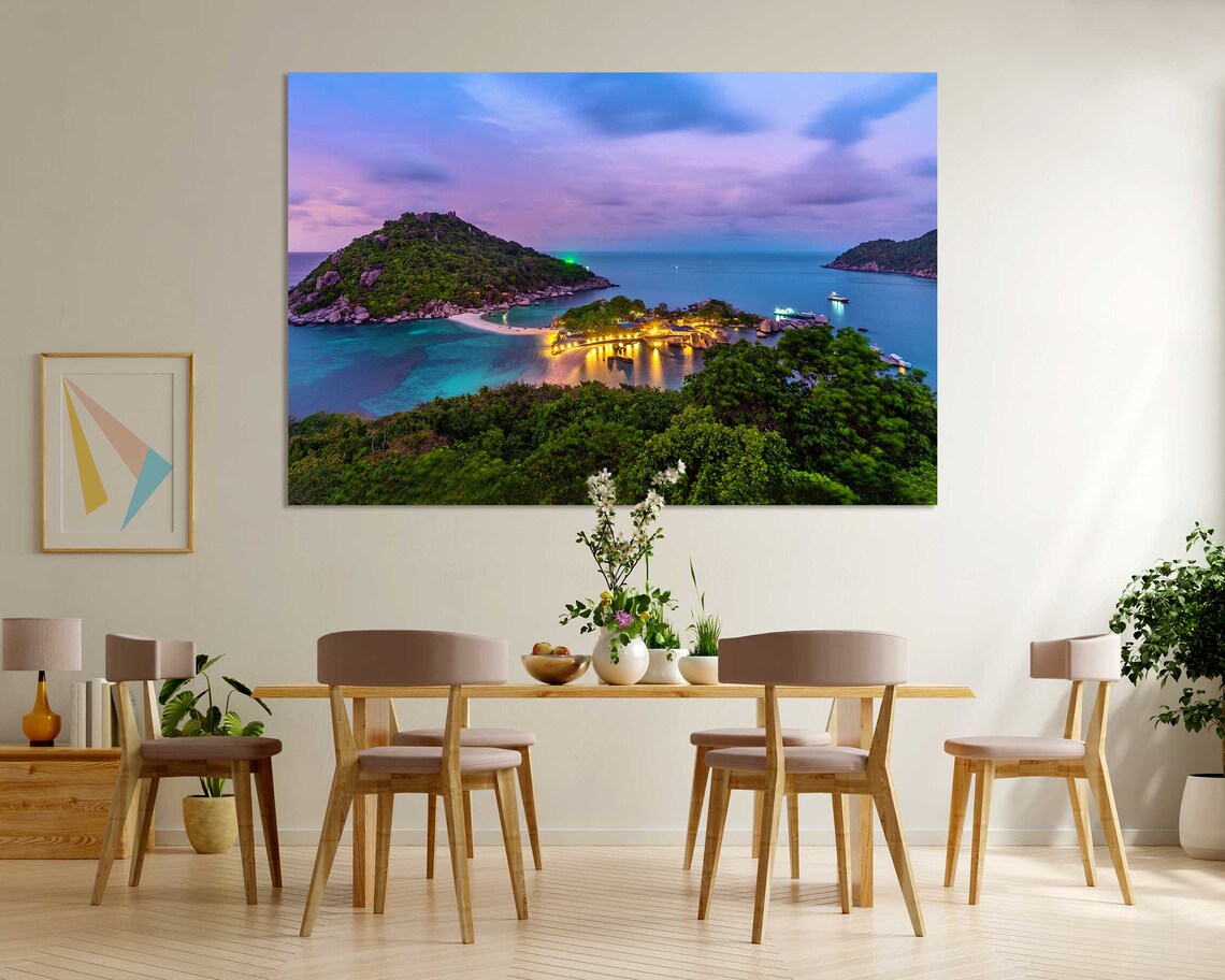 Islands In Thailand Photo Print Art For Wall Coastal Art For Wall Beach In Thailand Thailand Islands Travel Art Tropical Island Decor