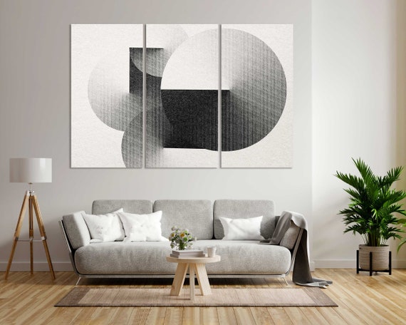 Geometric Abstract In Engraving Style Print On Geometric Art For Wall Modern Black And White Abstract Art Design Abstract Art