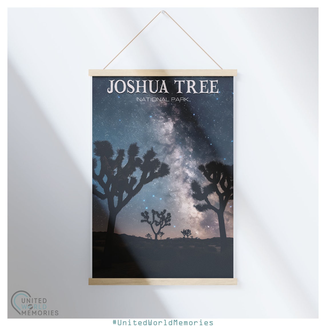 Joshua Tree National Park Milky Way Starry Night Desert Poster - Image 5