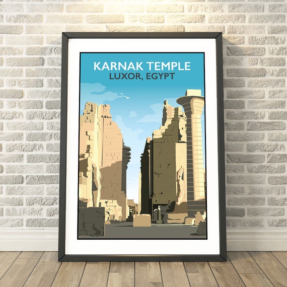 Karnak Temple Luxor Egypt Capturing A Memory Travel Prints And Gifts By Tabitha Mary