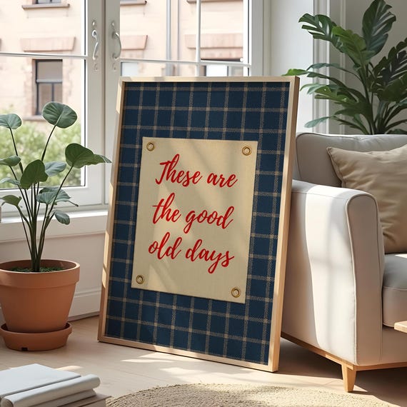 Inspirational Fabric Wall Art Motivational Sign For Living Room Or Office
