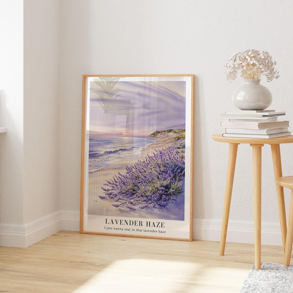 Lavender Haze Poster, Midnights-Inspired Watercolor Art Print - Image 2