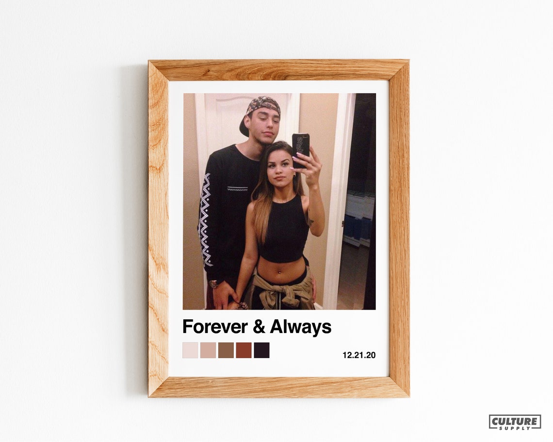 Personalized Custom Photo Portrait Print Your Text Here Gift - Image 2