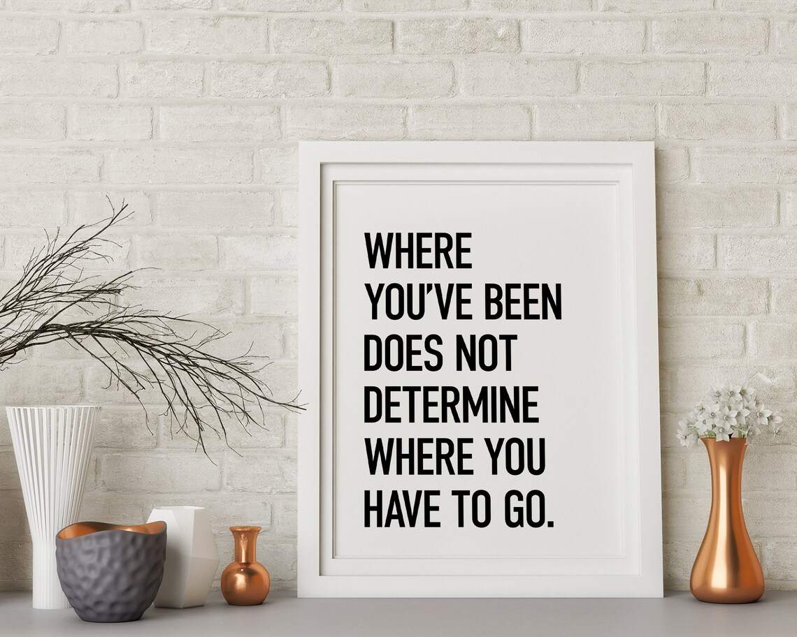 Motivational Life Quotes, Growth Mindset Poster - Image 3