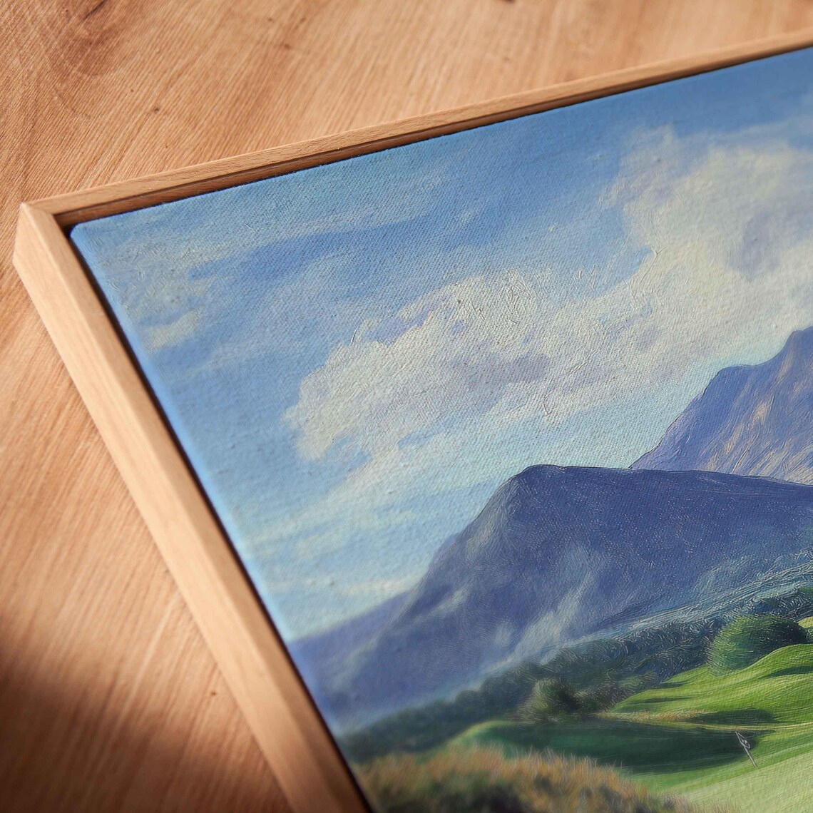 Mourne Mountains Overlooking Royal County Down Golf Club Wall Art Print - Image 2