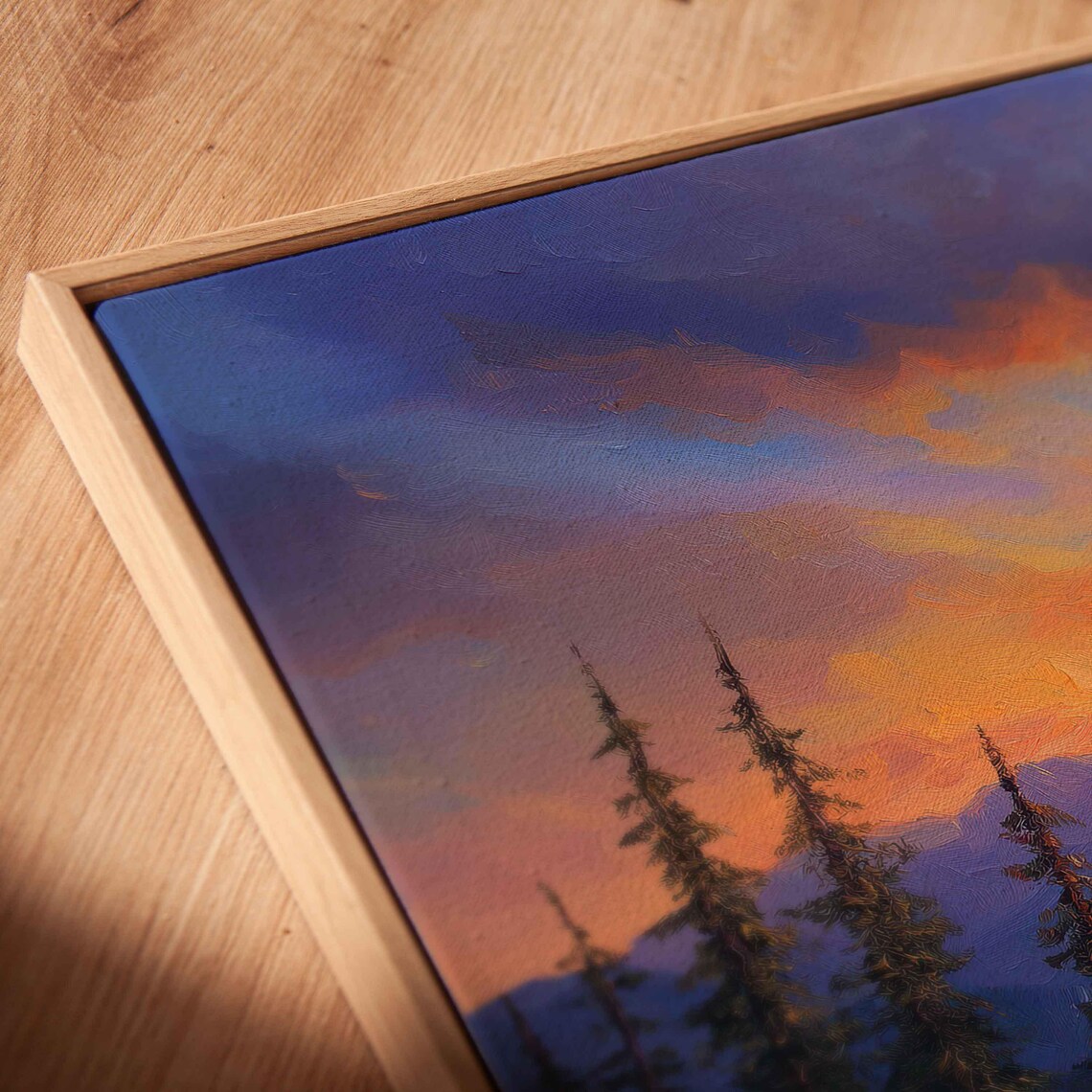 Rocky Mountains Sunset Art Print, Adventure - Image 2