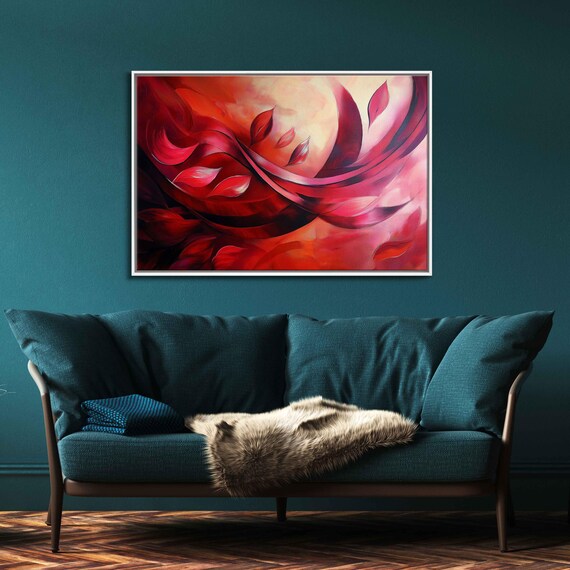 Abstract Symphony - Bold Acrylic Painting