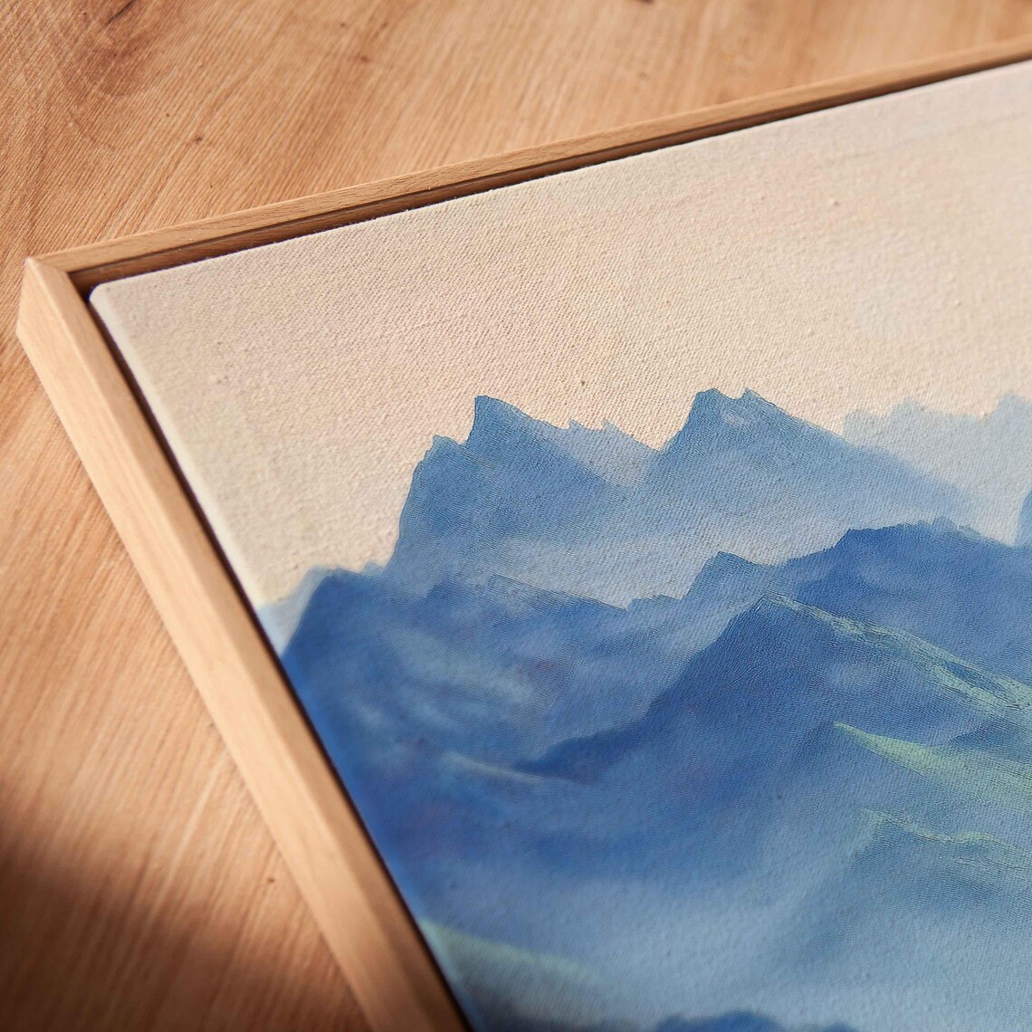 Andes Mountains Landscape Wall Art Print Lush Valleys Misty Sky Dramatic Hues - Image 2