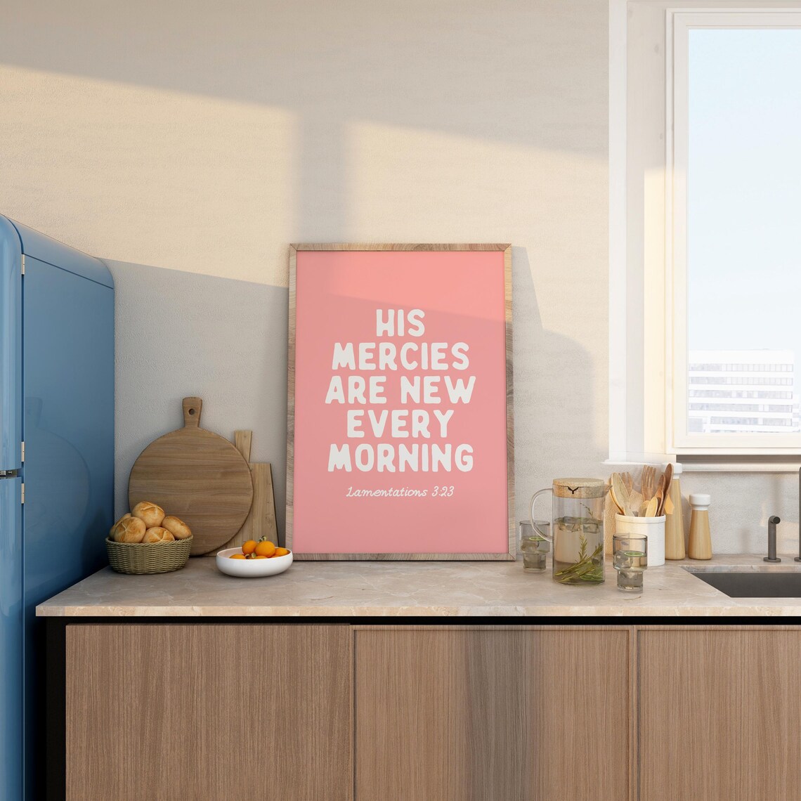 His Mercies Are New Every Morning Scripture Art - Image 4