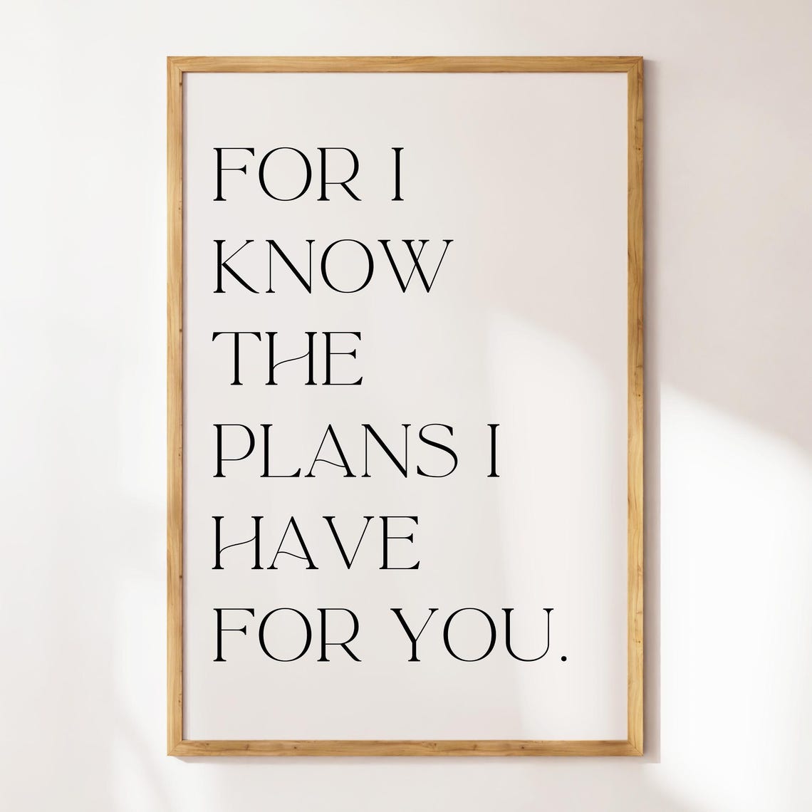 Minimalist Scripture Gallery Wall Seven Psalm Bible Verse Poster - Image 4