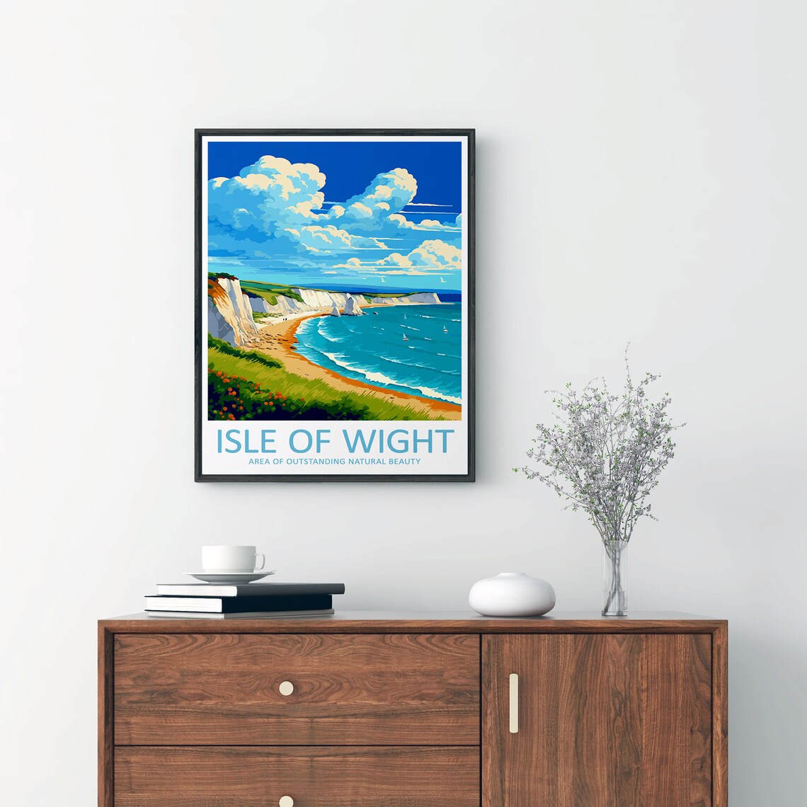 Isle Of Wight Travel Poster, Wall Decor - Image 2