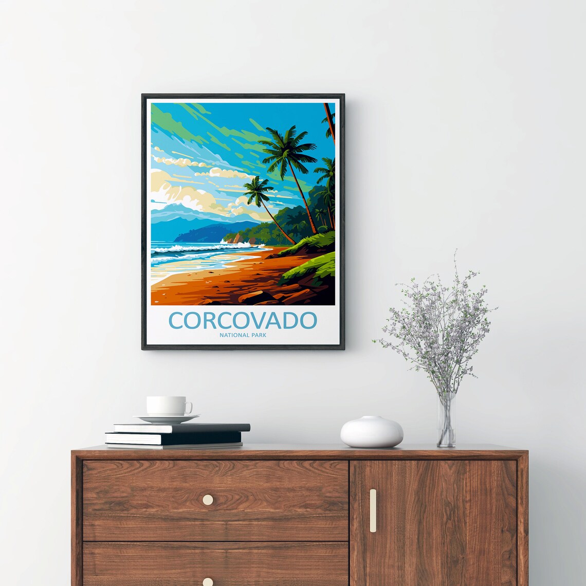 Corcovado National Park Travel Poster, Landscape - Image 2