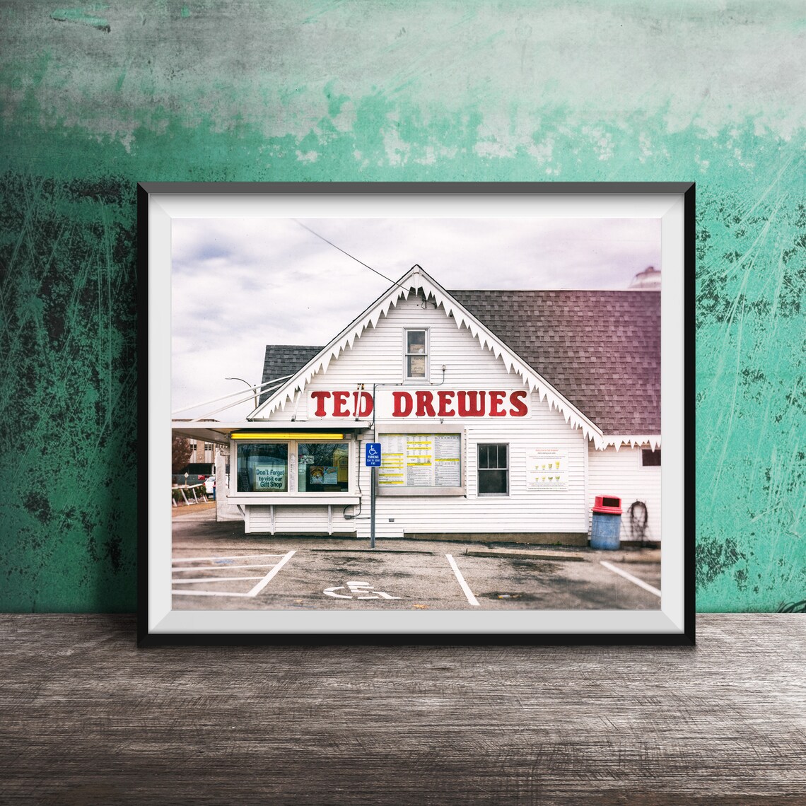 Ted Drewes Frozen Custard Stand St Louis Color Photo Art Print