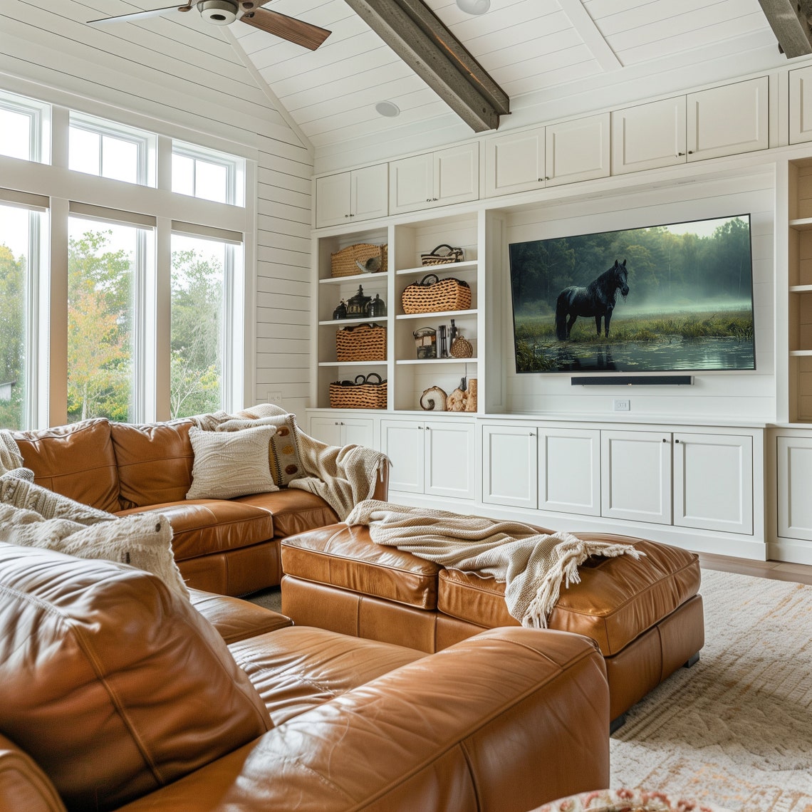 Moody Tv Art Vintage Dark Tv Art Dark Academia Tv Art Tv Art Tv Art Horses Dark Tv Art Frame Tv Art Horses - Image 3