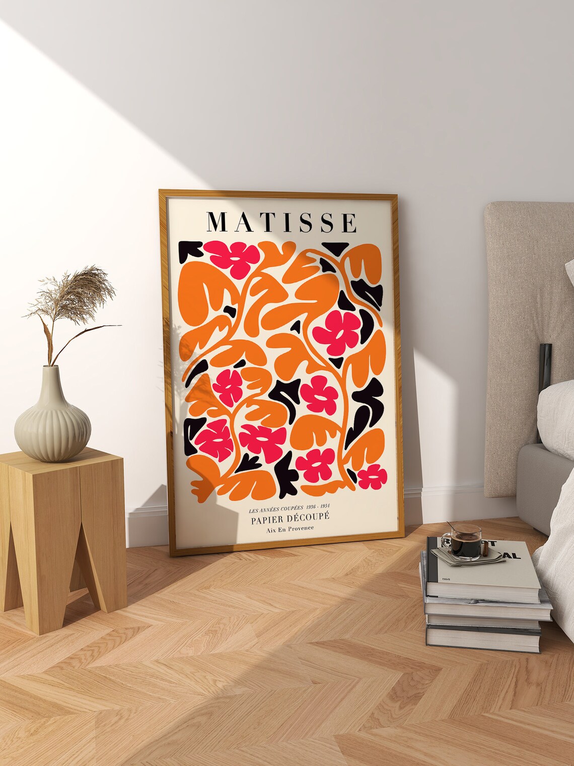 Matisse Orange Vine Papier Decoupe 1936-1954 Aix En Provence Art Poster - Image 2