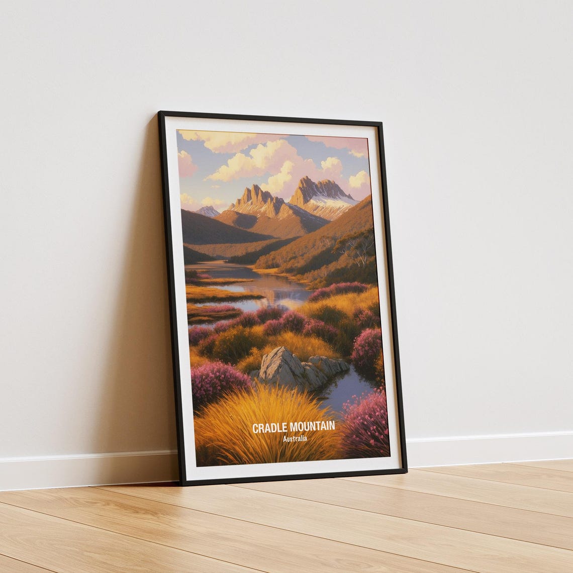 Cradle Mountain Tasmania Sunset Alpine Lake Australia Scenic Poster - Image 5