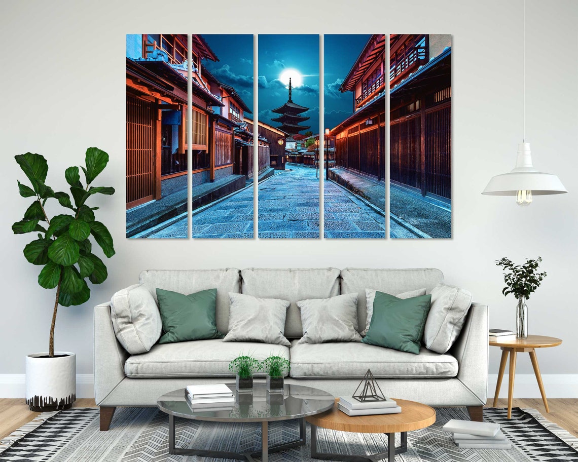 Yasaka Pagoda And Sannen Zaka Street In Kyoto Printing Art On Japan Wall Art Decoration Kyoto City Home Decor Japan Print Art - Image 7