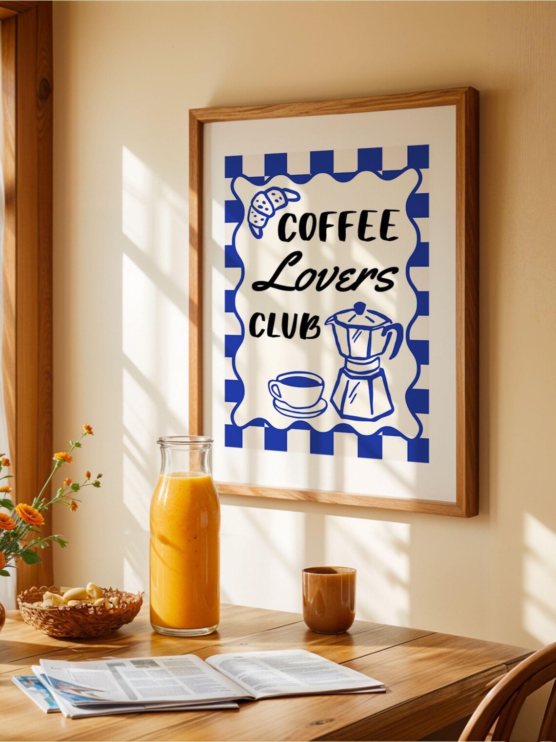 Coffee Wall Art, Diner Style Vintage Kitchen Decor - Image 3