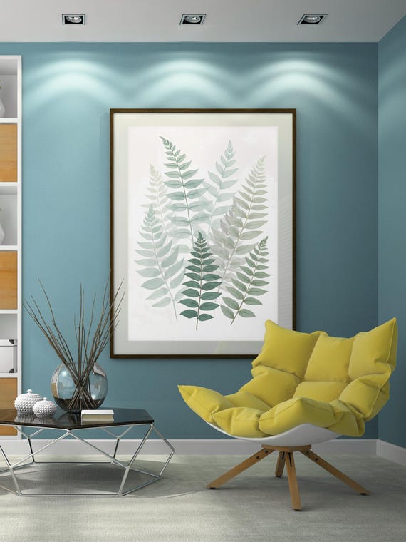 Minimalist Botanical Wall Art Modern Poster Scandinavian Home Decor