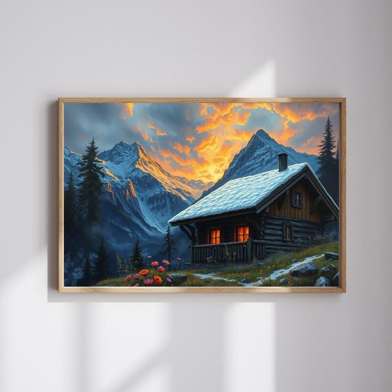 Mountain Cabin Jigsaw Puzzle Cozy Family Activity 110 To 1014pieces