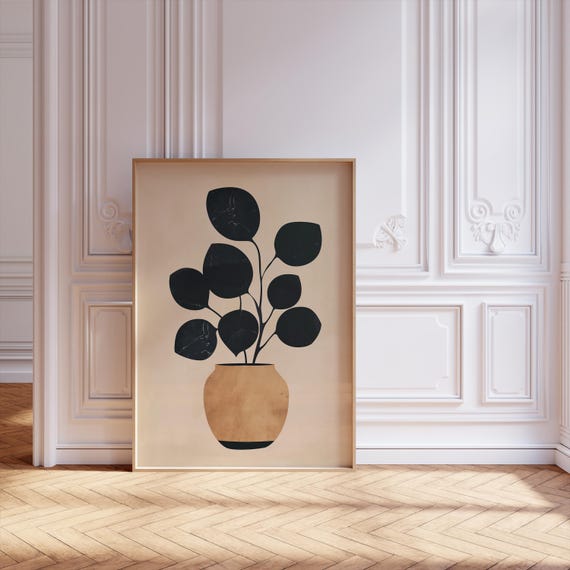 Minimalist Botanical - Classic Travel Poster