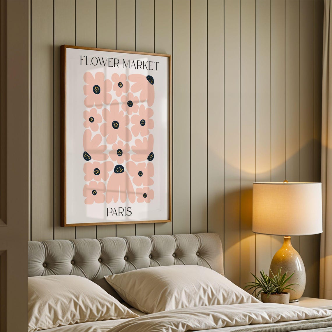 Paris Flower Market, Matisse Style Art Print - Image 3