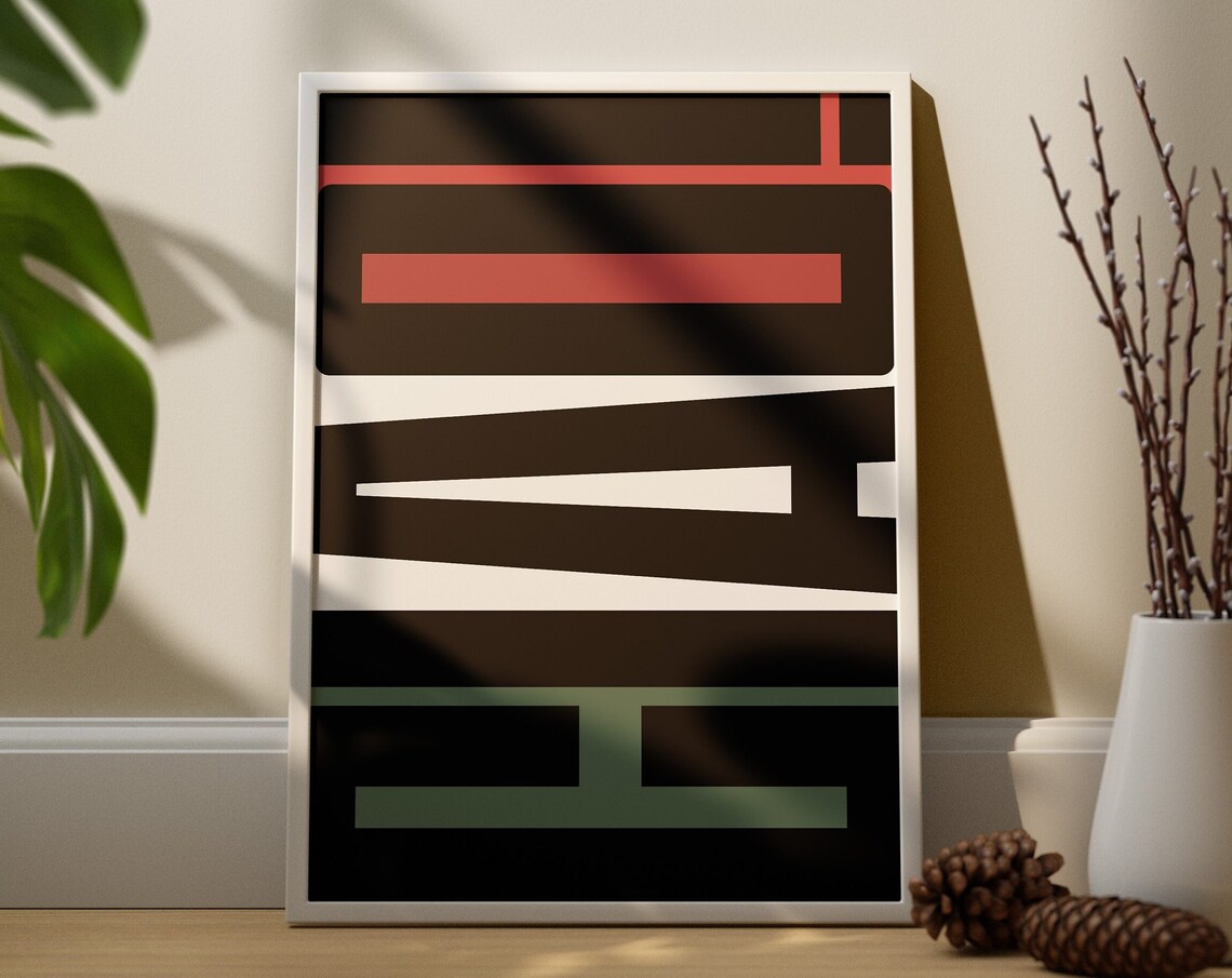 Ciao Poster, Mid Century Modern Italy Lovers