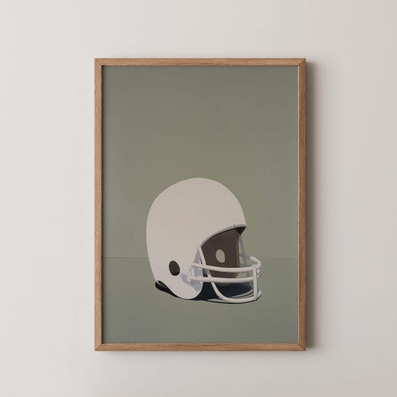 Football Gifts Poster For Sports Nursery Decor Prints