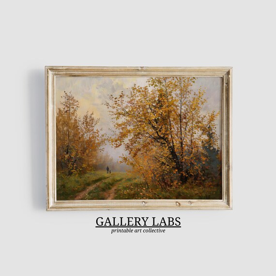 Moody Autumn Wall Art Fall Decor Farmhouse Decor Fall Wall Art Autumn Wall Decor Soft Tone Print Art