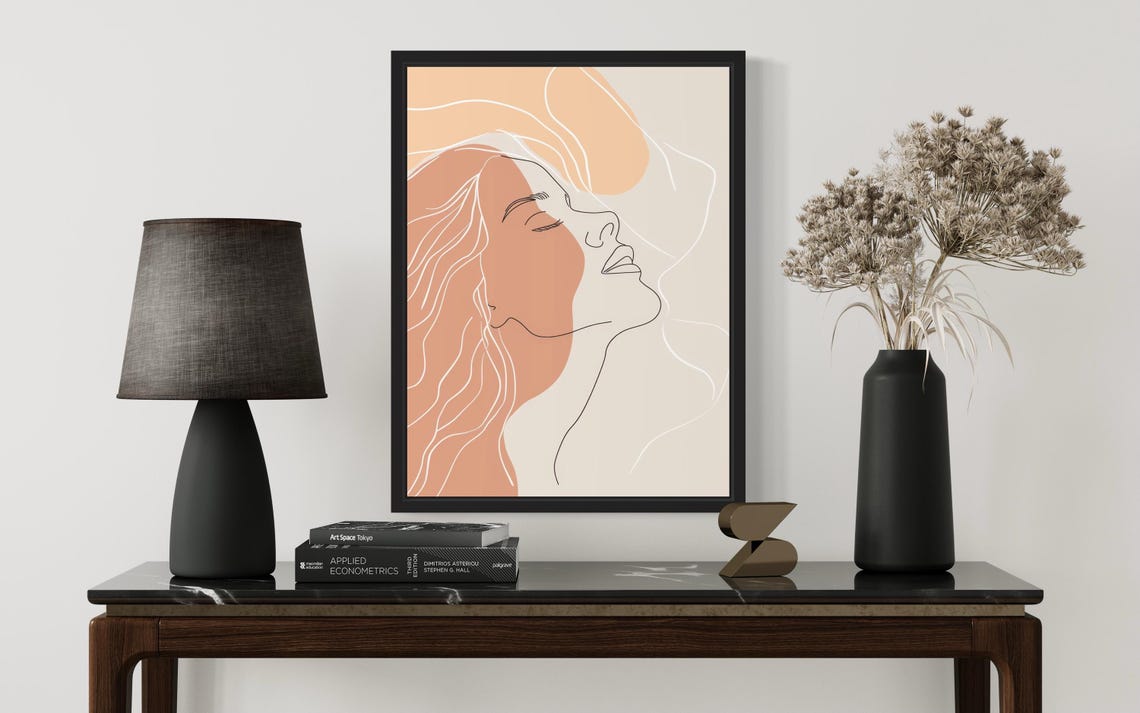 Female Boho Art Print, Boho Decor - Image 3