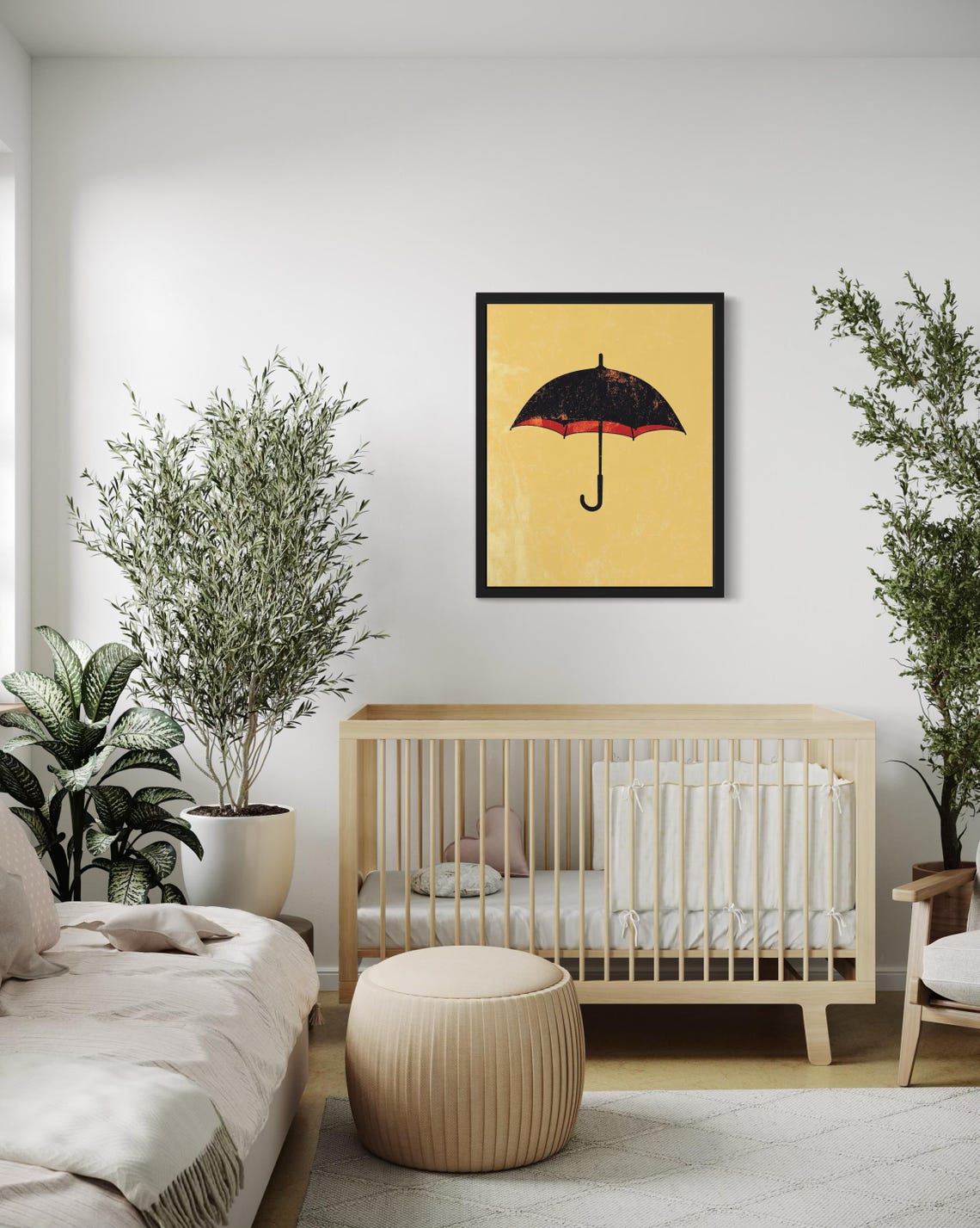 Umbrella Hanging Pop Art Poster - Image 2
