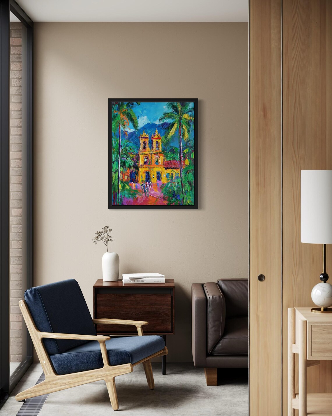 Colombia Countries, Monet-Inspired Art Print - Image 2