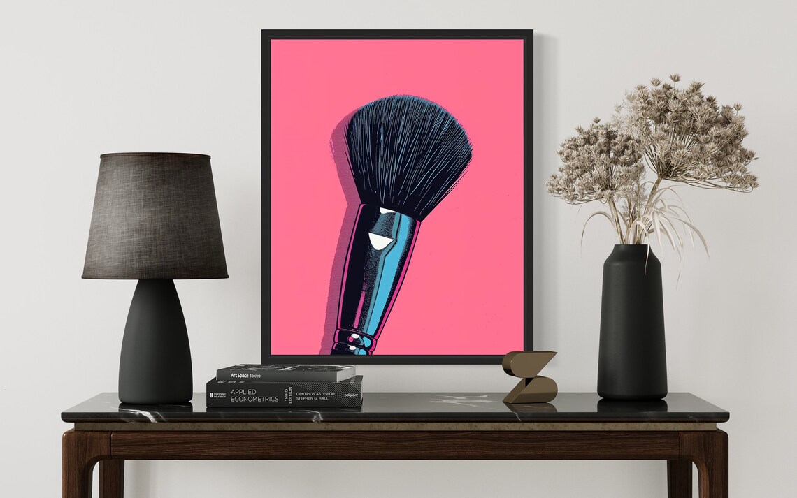 Makeup Brush Pop Art, Retro Vintage Collection - Image 2