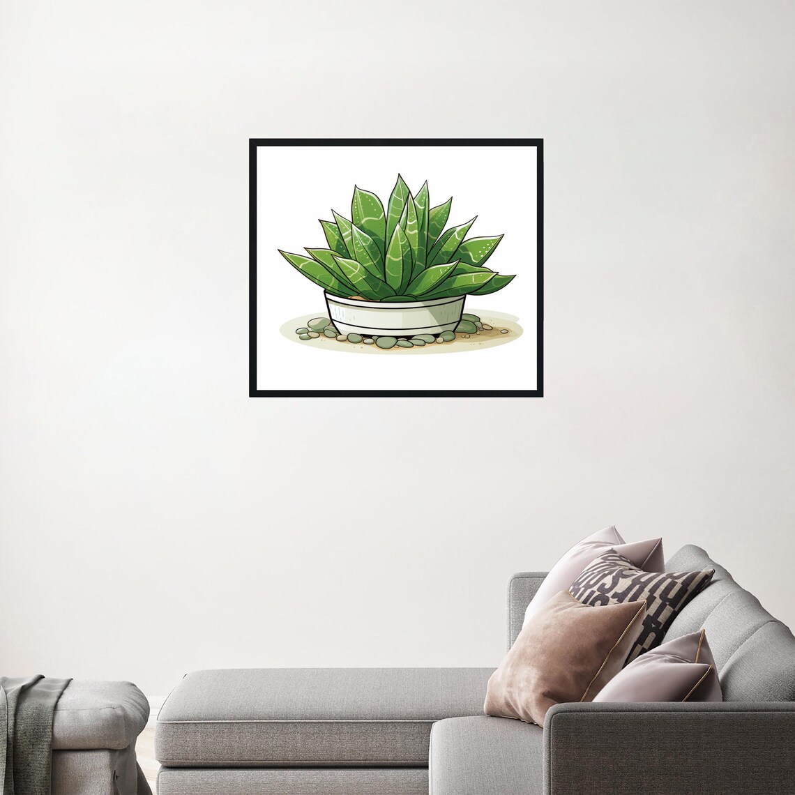 Haworthia Plants Art Print, Botanical Decor - Image 3