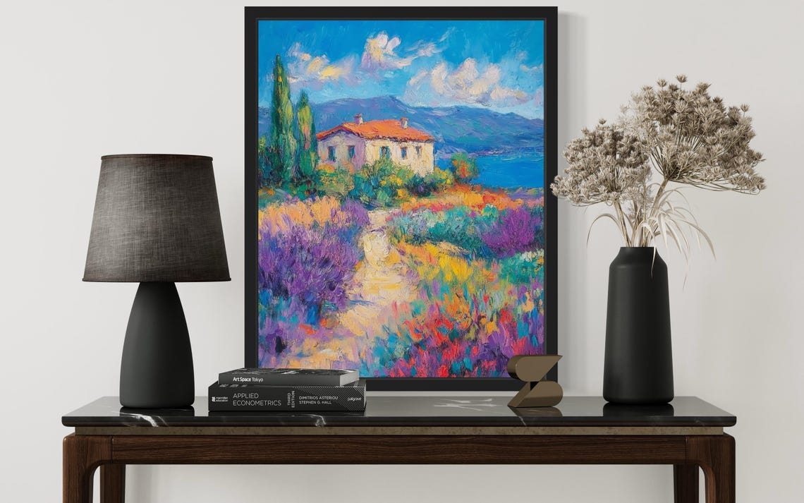 Bulgaria Countries Monet Art Print - Image 3