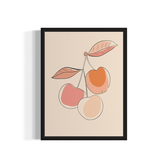 Cherry Food Art Print