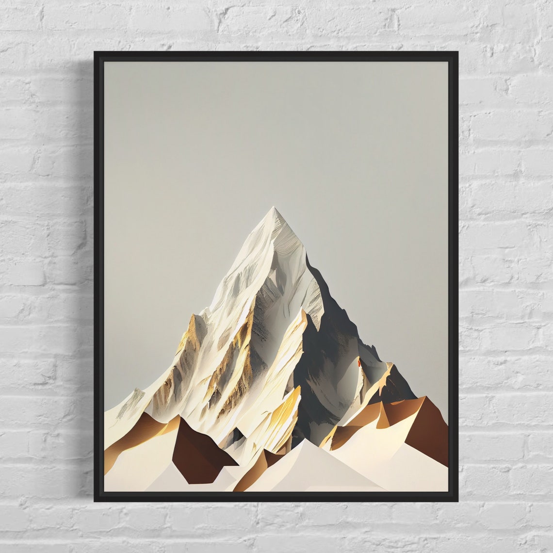 Mountain Minimalist Art Print