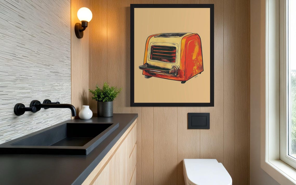 Toaster Pop Art Poster - Image 2