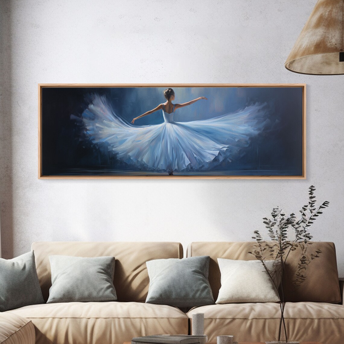 Ballerina Watercolor Art Print, Girl Room Decor - Image 4
