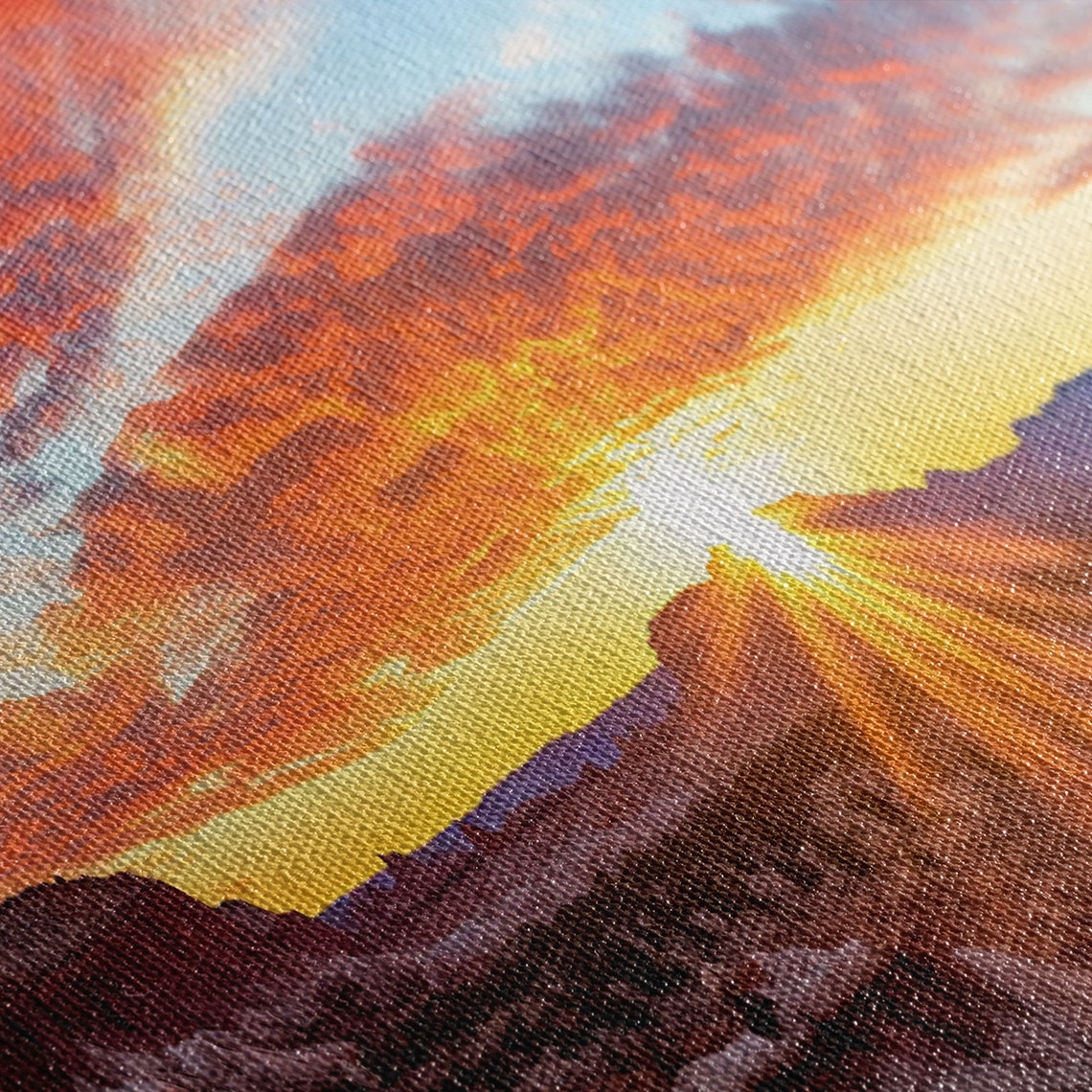 Capitol Reef National Park Utah Red Rock Desert Sunset Photo Print - Image 2