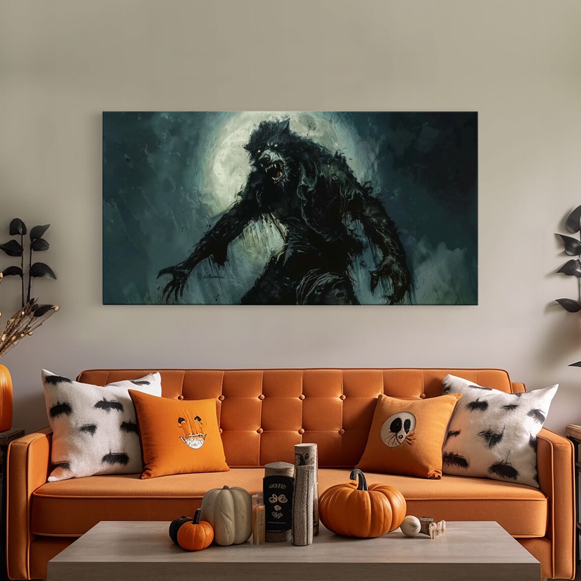 There Werewolf, Dark Academia Victorian Art Print - Image 5