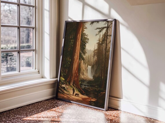 California Redwood Trees Fantasy Decor