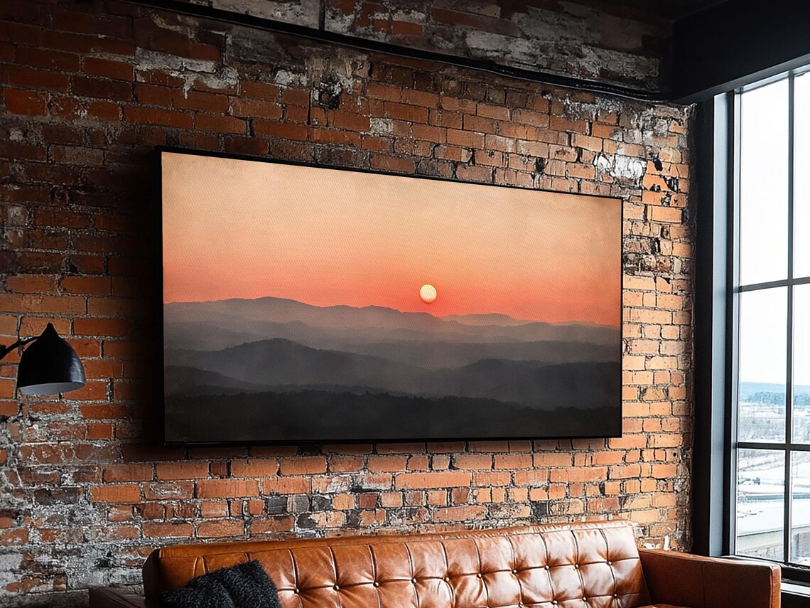 Sunrise Over the Smoky Mountains Travel Poster - Image 3