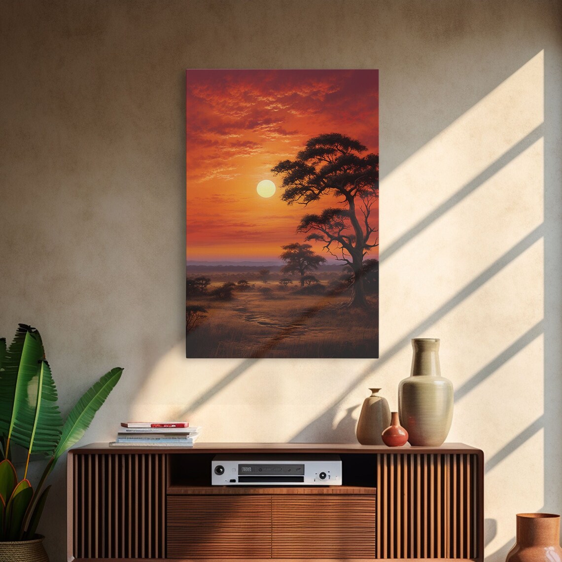 African Savannah Landscape, Retirement RV Decor - Image 3
