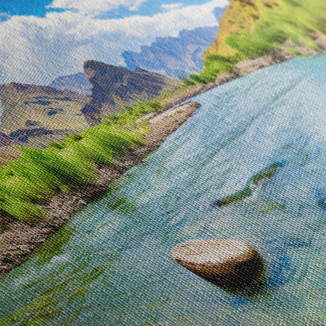Colorado River Panoramic Landscape Art Print - Image 2