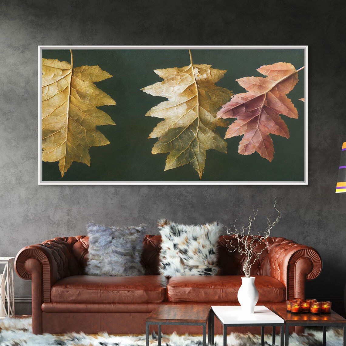 Autumn Leaf Arrangement, Fall Decor Wall Art - Image 6