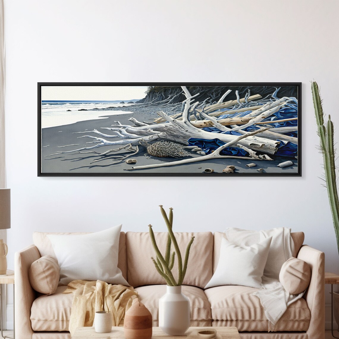 Driftwood Pacific Northwest Washington State Art Print - Image 5