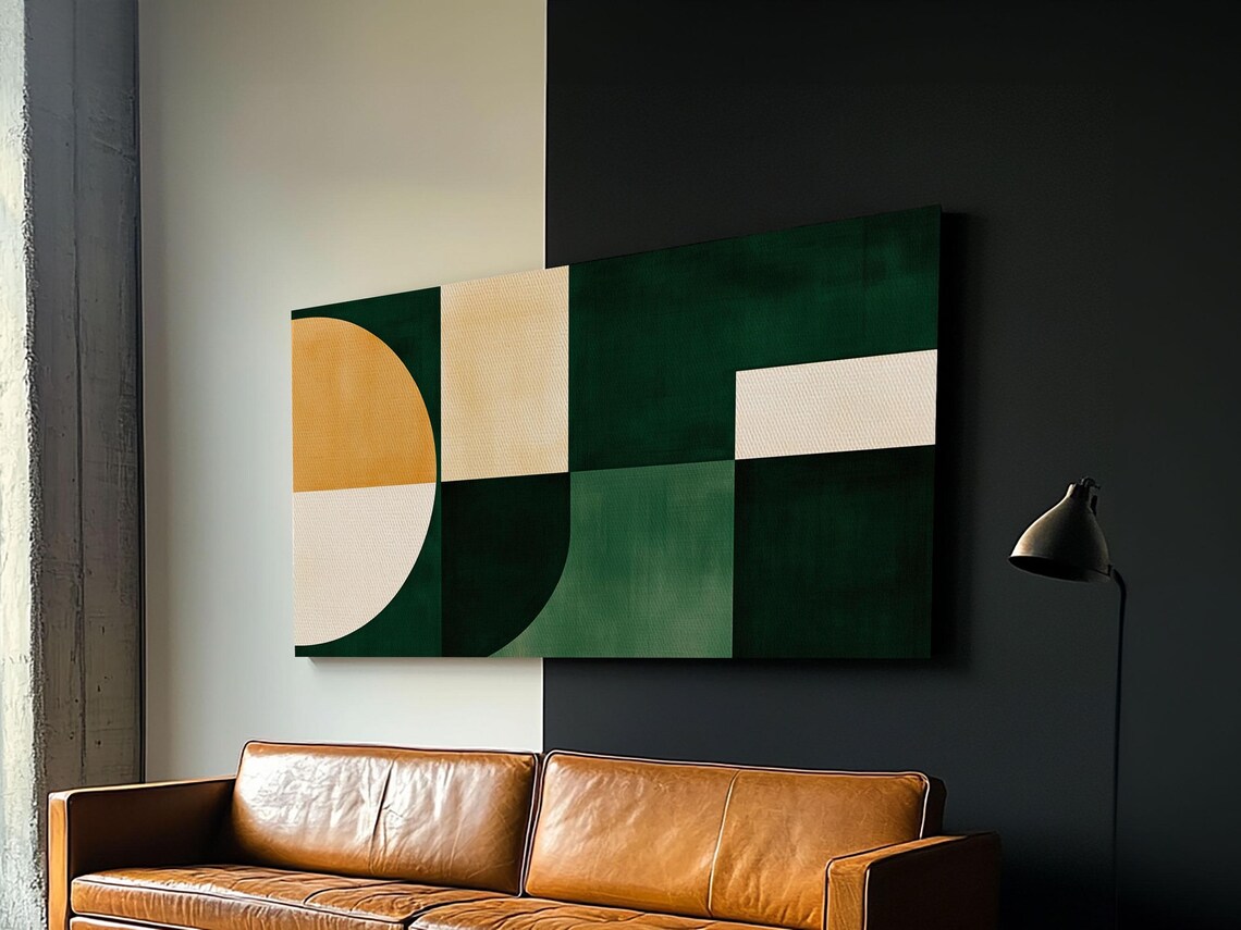 Geometric Patterns, Mid-Century Modern Abstract - Image 5