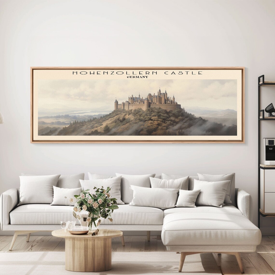 Hohenzollern Castle Germany Hilltop Fortress Valley View Travel Poster - Image 4