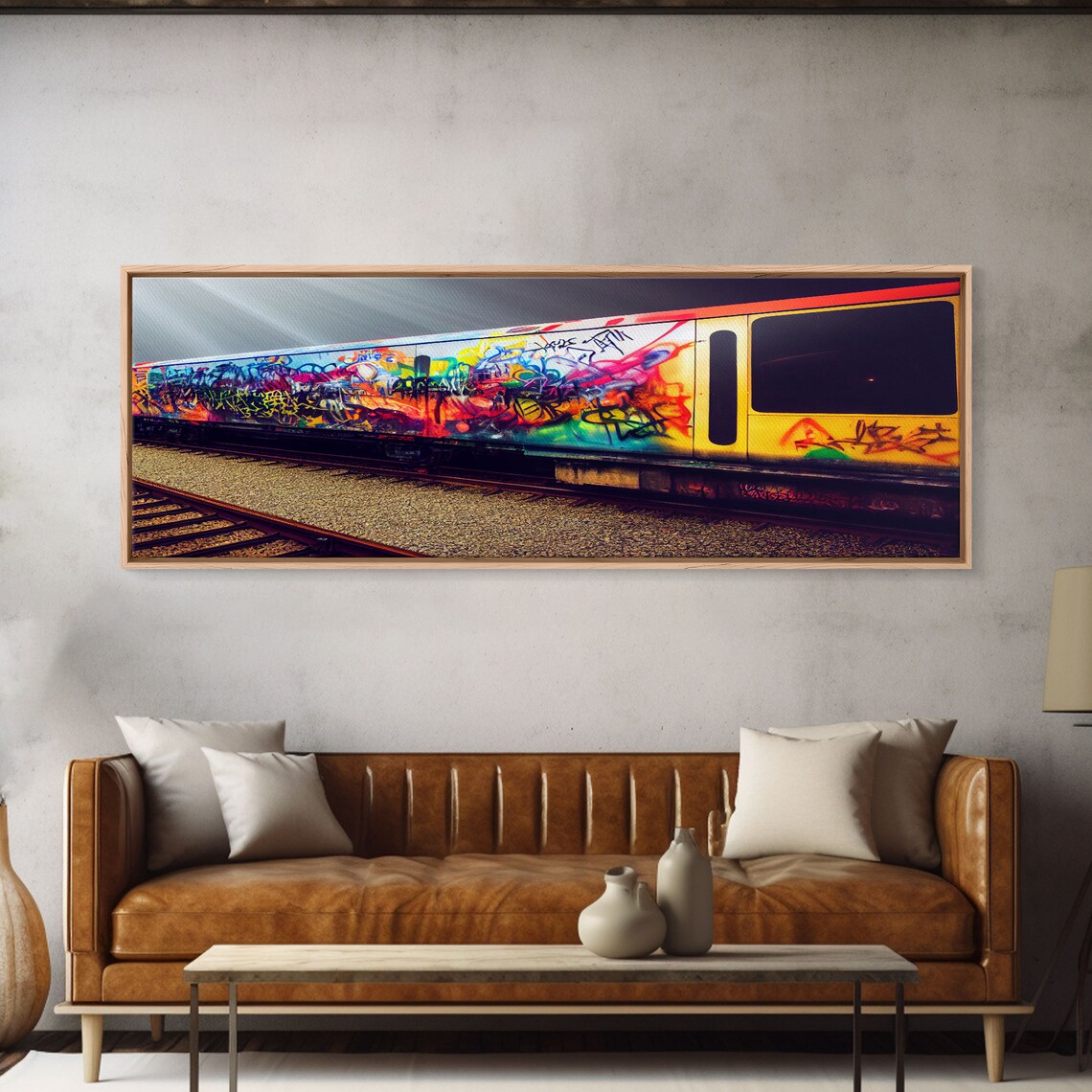 Train Box Car Graffiti Art Print, Panoramic - Image 6